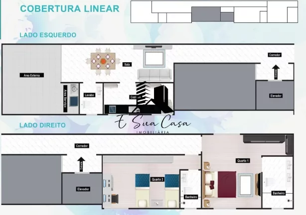 Imagem Cobertura à venda 2 quartos Bairro Barroca - Belo Horizonte / MG