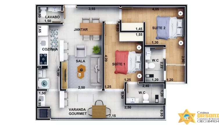 Imagem APARTAMENTOS NA PLANTA EDIFICIO TAVARES