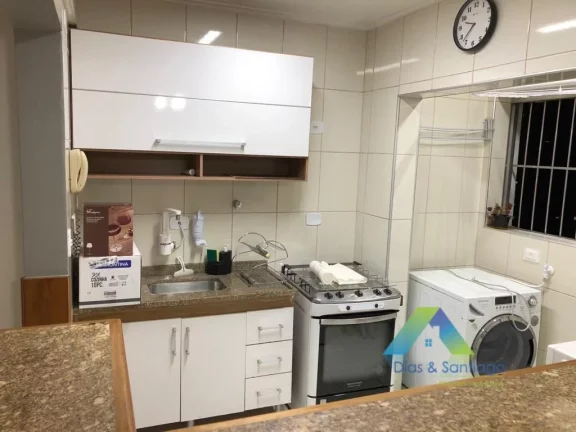Imagem Apartamento com 1 dormitório à venda, 41 m² por R$ 426.000 - Santo Amaro - São Paulo/SP