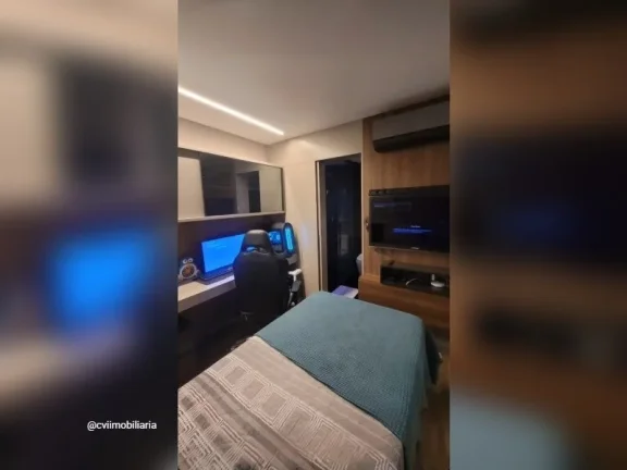 Imagem Viva com sofisticação neste esplêndido apartamento todo decorado e luxuoso com área privativa de...