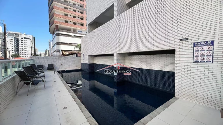 Imagem Apartamento à venda, 61 m² por R$ 379.000,00 - Vila Guilhermina - Praia Grande/SP