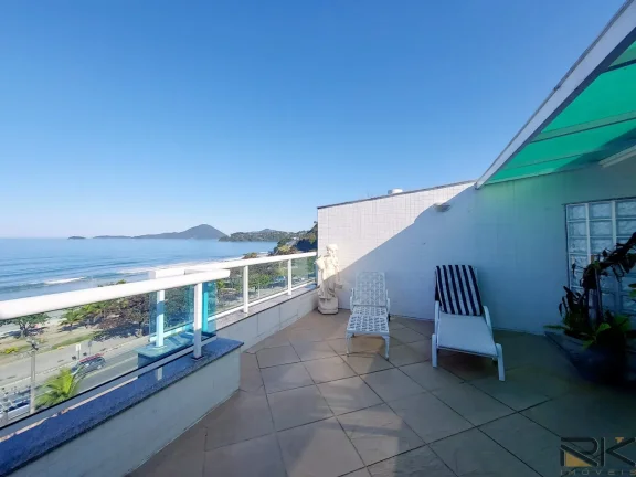 Imagem Apartamento cobertura duplex frente mar com 4 dormitórios, 310 m²