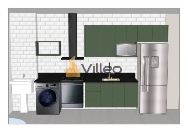 Imagem Apresentamos um apartamento de 63,6 m² privativos, planejado para quem busca bem-estar, praticidade...