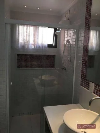 Imagem Apartamento Edificíl Acapulco Plaza com 3 dormitórios à venda, 99 m² por R$ 500.000 - Jardim Las Palmas - Guarujá/SP