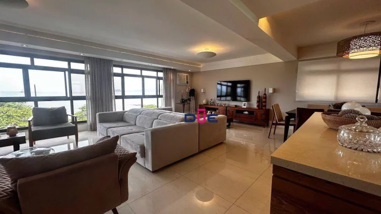 Imagem Apartamento com 4 dormitórios à venda, 245 m² por R$ 3.800.000,00 - Aparecida - Santos/SP