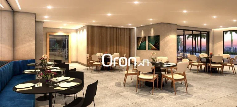 Imagem Apartamento mobiliado com 3 dormitórios à venda, 137 m² por R$ 1.620.000 - Setor Marista - Goiânia/GO