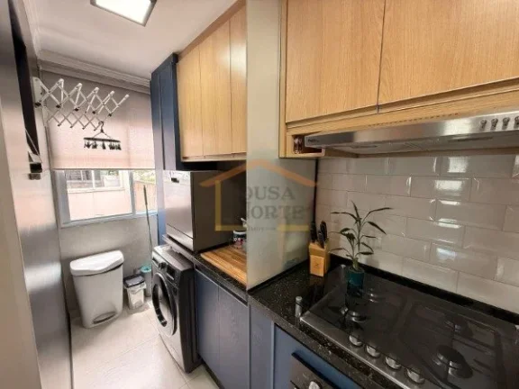 Imagem Apartamento com 45m² de área útil, bem distribuído, com 2 dormitórios, ambientes com excelente ...