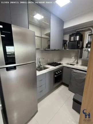 Imagem HELBOR COSMOPOLITAN ALPHAVILLE  PORTEIRA FECHADA: APARTAMENTO 1/4  IMPECÁVEL E TUDO NOVO!
