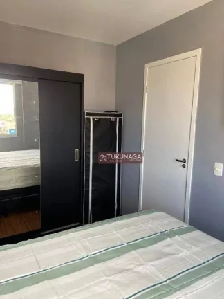Imagem Apartamento com 1 dormitório para alugar, 32 m² por R$ 2.895,00/mês - Vila Augusta - Guarulhos/SP