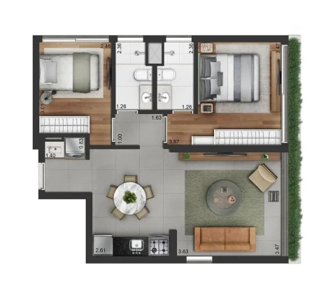 Imagem APARTAMENTO RESIDENCIAL em São Paulo - SP, Moema