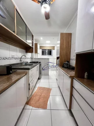 Imagem Apartamento MOBILIADO com 2 dormitórios à venda, 93 m² por R$ 640.000 - Boqueirão - Praia Grande/SP