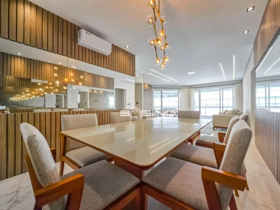 Imagem Apartamento Pé na Areia à venda na Riviera, com 3 suítes, mais suíte funcionaria, 153m², com 2 vagas