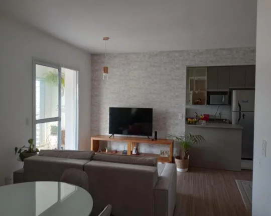 Imagem Apartamento com 77m 3 dormitórios uma Suíte e uma vaga de garagem.