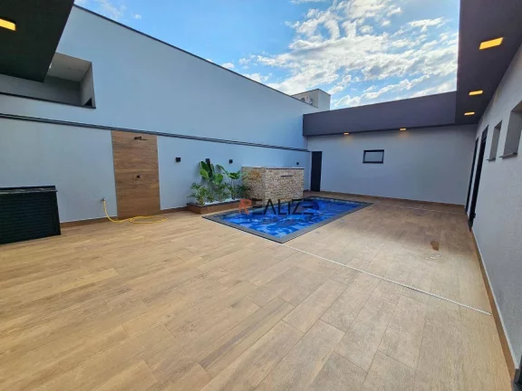 Imagem Casa térrea com 3 suíte e escritório à venda, 227 m² por R$ 1.820.000 - Condomínio em Indaiatuba/SP