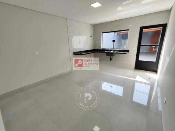 Imagem Sobrado para Venda em Santo André, Parque das Nações, 3 dormitórios, 2 suítes, 3 banheiros, 2 vagas