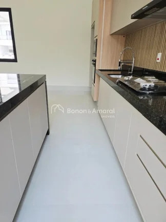 Imagem Excelente casa térrea nova e com excelente acabamento no Condomínio Residencial Lírios, Paulínia...