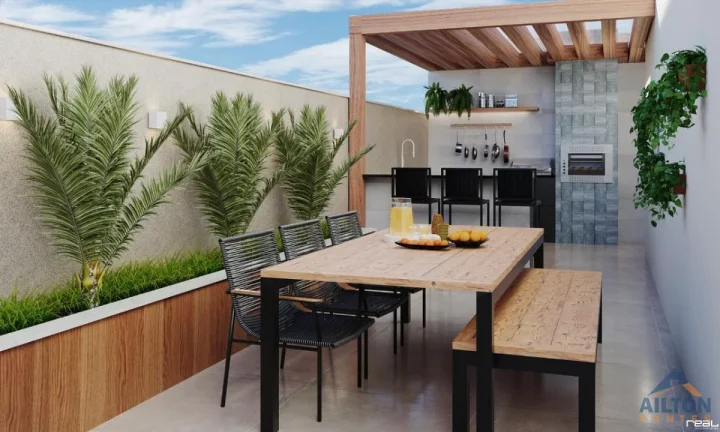 Imagem Apartamento Garden com 3 Suítes à Venda na Quadra do Mar da Praia do Morro - Guarapari/ES