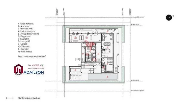 Imagem Unidades habitacionais do Atrium Jurerê Floripa SC