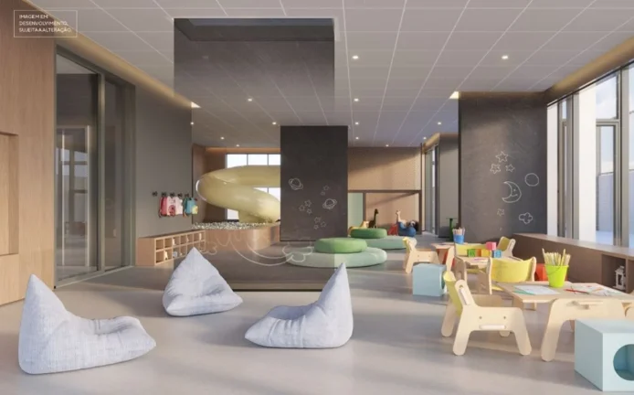 Imagem Apartamento 251M², 4Q, 4 Suítes, 6 Banheiros, 3 Vagas, 1 Lavabo, Academia, Piscina, Piscina Raia 25M, Quadra de Tênis, Sauna Seca e Úmida, Pet Play.