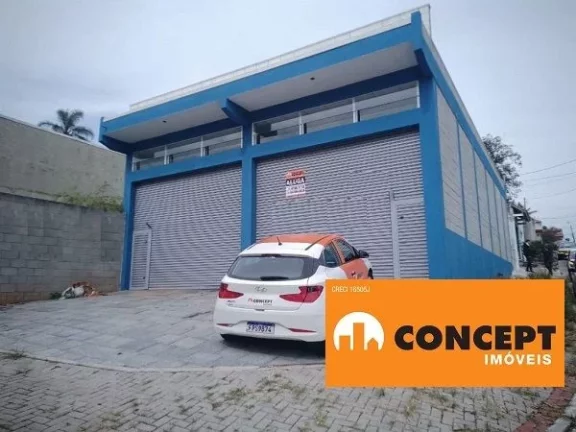 Imagem Salão para alugar, 80 m² por R$ 2.538,49/mês - Vila Áurea - Poá/SP