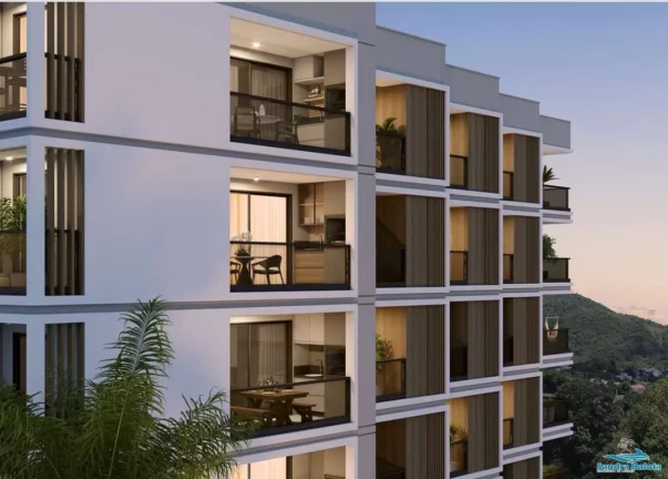 Imagem Stúdios de 35,70 m²/Toninhas-Ubatuba