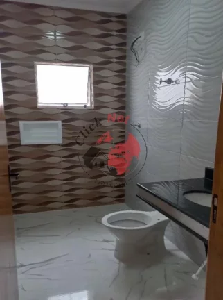 Imagem Casa Terrea nova sem uso 60m2 da Praia , 3 dorms c suite , quintal piscina , 4 vagas , bairro Gaivota, Itanhaem