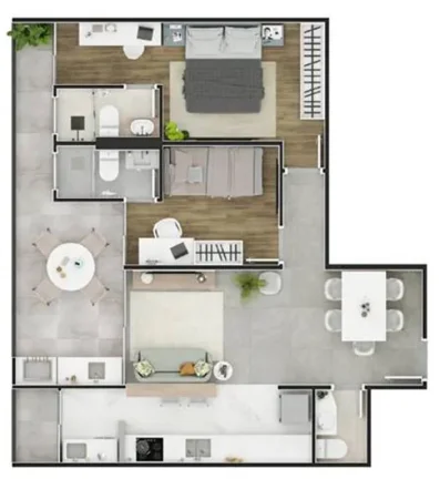 Imagem APARTAMENTO COM 154 m² - FORTE - PRAIA GRANDE SP