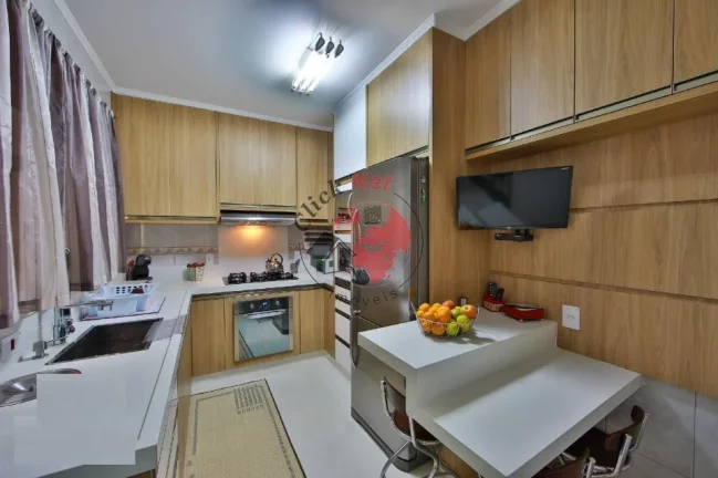 Imagem Sobrado 3 dorm, 1 suíte, Varanda ,quintal e churrasq ,3 vagas, bairro Centro, São bernardo campo