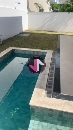 Imagem Casa de 160m² no Condomínio Belvedere 2, com piscina e área gourmet, 3 suítes, sala de estar e...