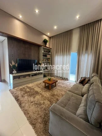 Imagem Casa Térrea de Alto Padrão no Condomínio Pitanguá em Londrina, 3 Suítes, 279m² Construídos, Lazer Completo e Localização Privilegiada Próx. Catuaí