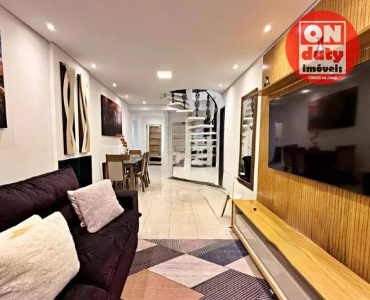 Imagem Cobertura com 3 quartos à venda, 258 m² por R$ 2.520.000 - Boqueirão - Santos/SP