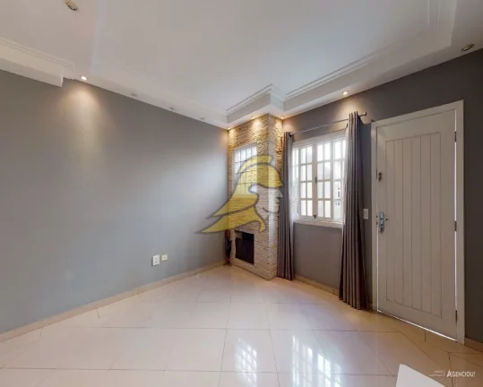 Imagem VILA SÔNIA JD. MONTE KEMEL SOBRADO CONDOMÍNIO FECHADO 155,00 M 3 DORMITÓRIOS 1 DELES SUÍTE 2 LAVABOS SALA 3 AMBIENTES LAREIRA 3 VAGAS DE GARAGEM