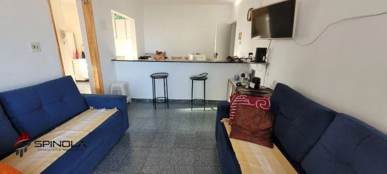 Imagem Apartamento com 1 dormitório à venda, 54 m² por R$ 320.000,00 - Real - Praia Grande/SP