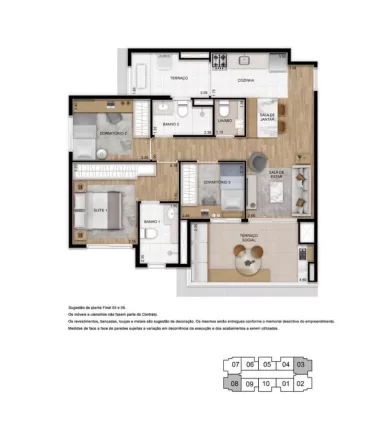 Imagem Apartamento para Venda em São Paulo / SP no bairro Vila Cruzeiro