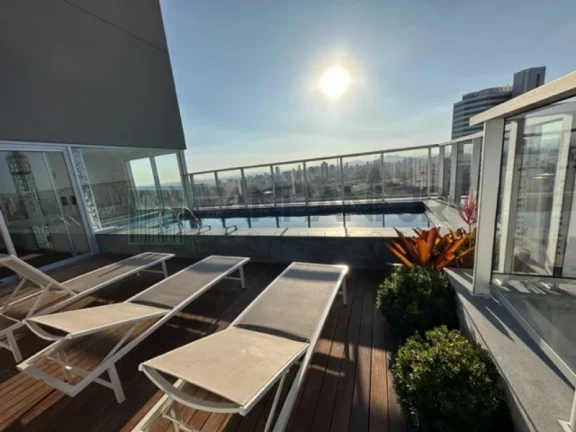 Imagem Loft de Luxo no Jardim Paulista: 1 Quarto, 1 Suíte, 3 Salas, 2 Banheiros, 1 Vaga de Garagem, 80m² - Venda ou Locação em SP.