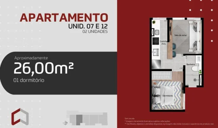 Imagem Lançamento - Apartamentos de 1 e 2 dormitórios em Guaianazes