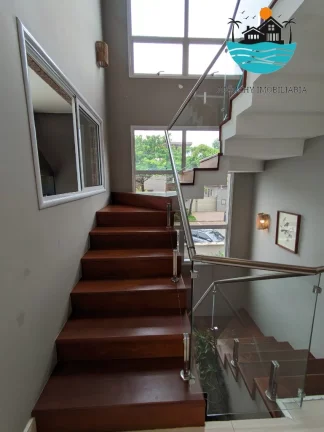 Imagem Aluguel de Temporada Juquehy - 4 suítes, piscina/churr. Privativa, 50m da praia, acomodação 14 pessoas, 03 vagas de auto | Juquehy Imobiliária