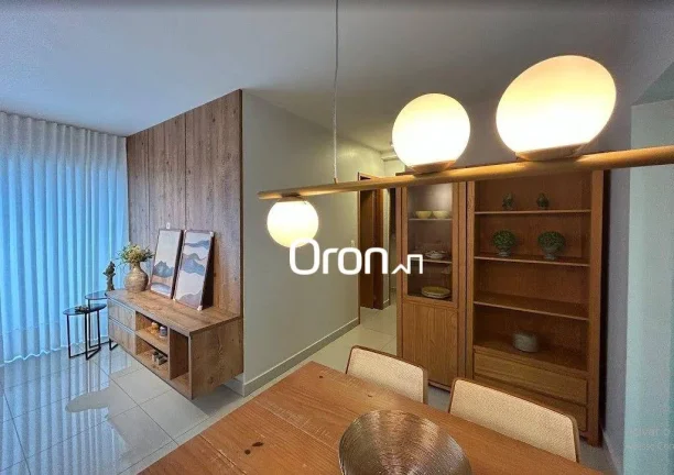 Imagem Apartamento mobiliado com 3 dormitórios à venda, 78 m² por R$ 670.000 - Jardim Goiás - Goiânia/GO