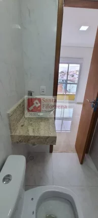 Imagem Cobertura para Venda em Santo André, Jardim Santo Antônio, 2 dormitórios, 1 suíte, 3 banheiros, 2 vagas