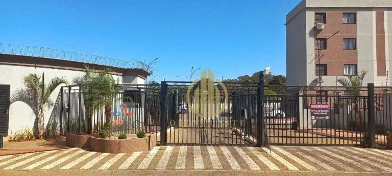 Imagem Apartamento com 2 dormitórios à venda, 47 m² por R$ 165.000 - Conjunto Habitacional Jardim das Palmeiras - Ribeirão Preto/SP