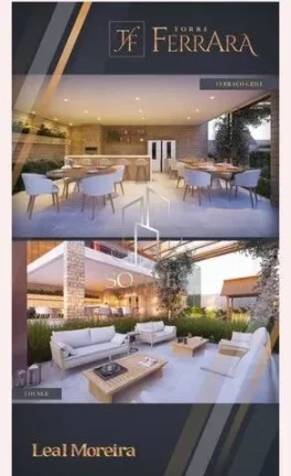 Imagem Torre Ferrara - um luxo - Leal Moreira, 260m², 4 suítes sendo 1 master, 3 vagas