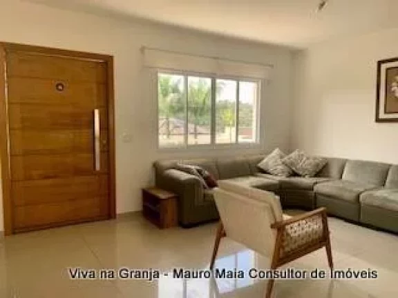 Imagem Linda casa com 3 suítes em cond com lazer completo - Granja Viana