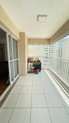 Imagem Apto venda 3 dorm vista piscina, 123m Cond Domo Life Centro SBC SP