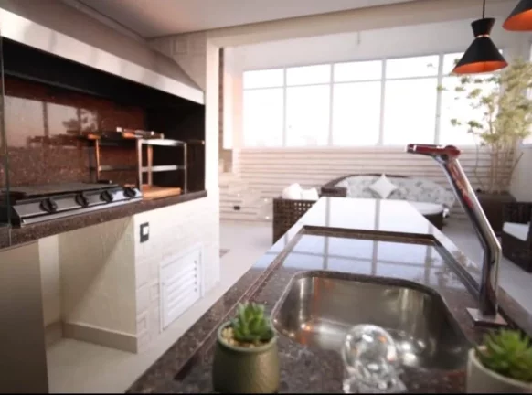 Imagem Cobertura Duplex de Luxo no Tatuapé: 4 Quartos, 4 Suítes, 5 Banheiros, 4 Vagas, 400m² - São Paulo-SP.
