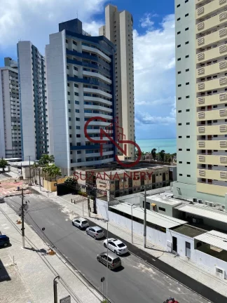 Imagem Flat vista mar mobiliado em Ponta Negra