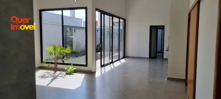 Imagem Casa de luxo em condomínio: 3 suítes, 4 vagas na cidade de Ribeirão Preto-SP, Jardim Valencia - 186m².