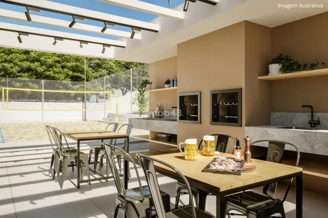 Imagem Apartamento em Areias - São José: 55m², 2 Qts, 1 suíte