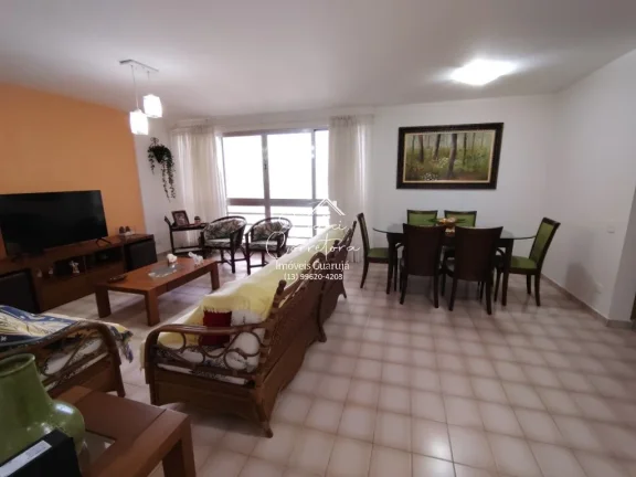 Imagem Imperdível apartamento à venda em Guarujá-SP, Pitangueiras: 3 quartos, 1 suíte, 2 salas, 3 banheiros, 105m². Venha conferir!