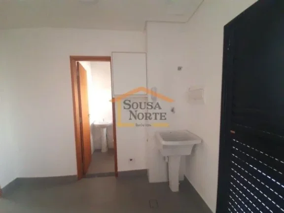 Imagem Apartamento novo,1 dormitório, sala integrada com a cozinha, armários embutidos no dormitório e c...