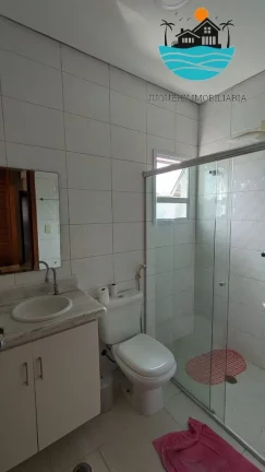 Imagem Aluguel Juquehy Anual - 3 quartos, sendo uma suíte, 01 vaga de auto, mezanino, cond. com piscina, churrasqueiras, 400m da praia | Juquehy Imobiliária